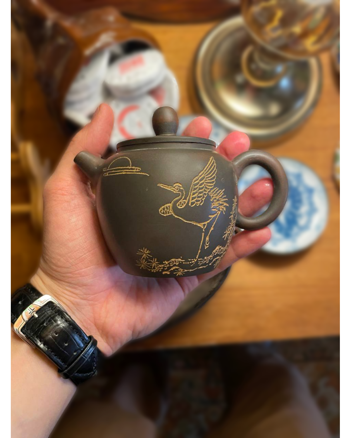 Чайник "Чапля в балансі"