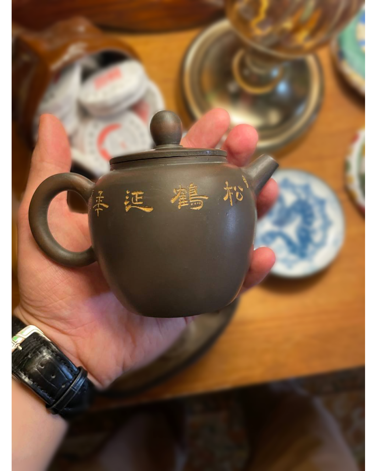 Чайник "Чапля в балансі"