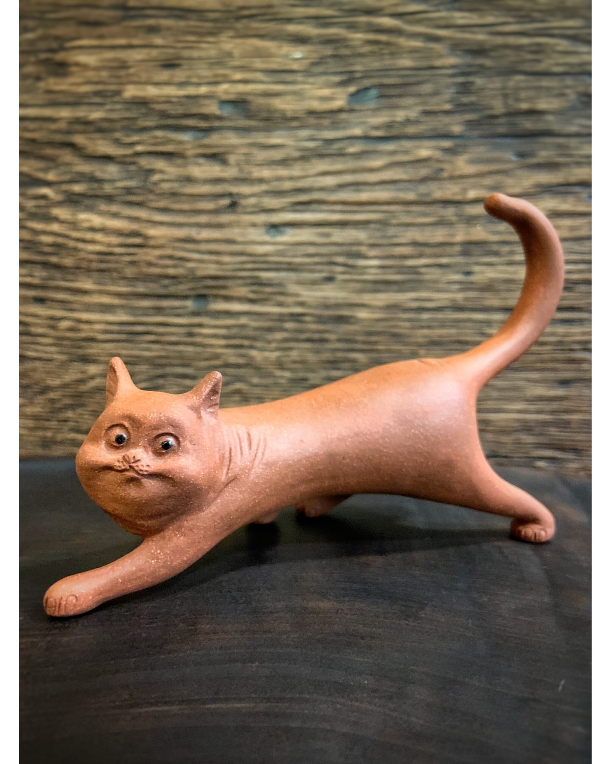 Чайна фігурка хитрий кіт щастя