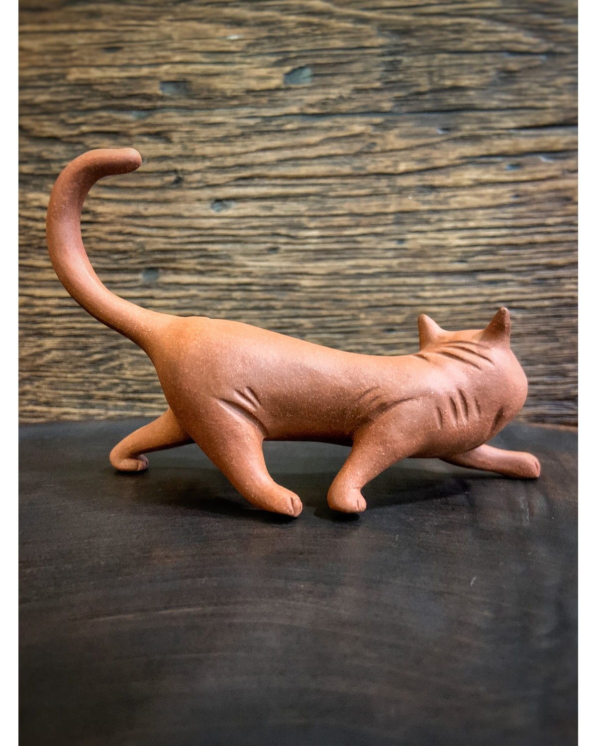 Чайна фігурка хитрий кіт щастя