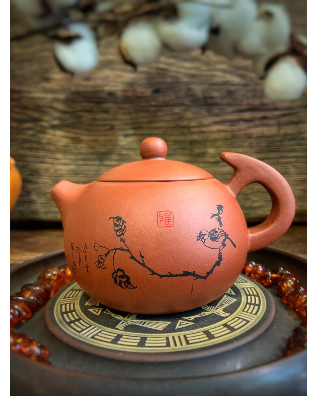 Чайник" птах на гілці "