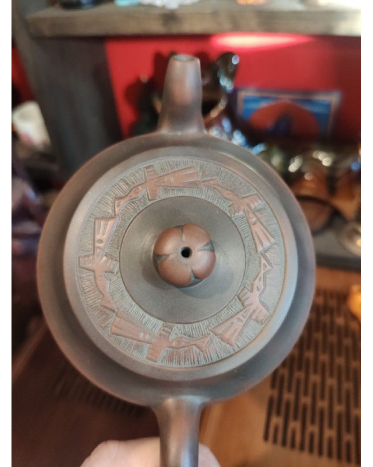 Чайник " вишиванка з птахами "