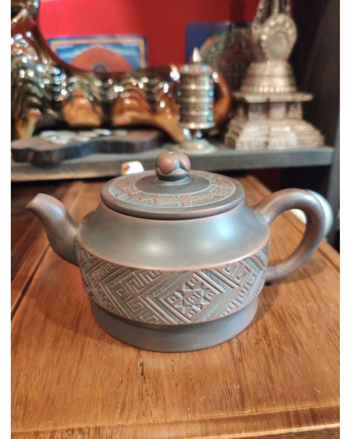 Чайник " вишиванка з птахами "