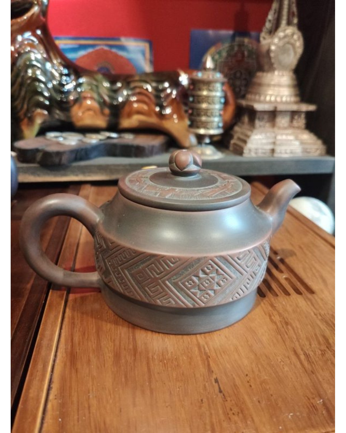 Чайник " вишиванка з птахами "