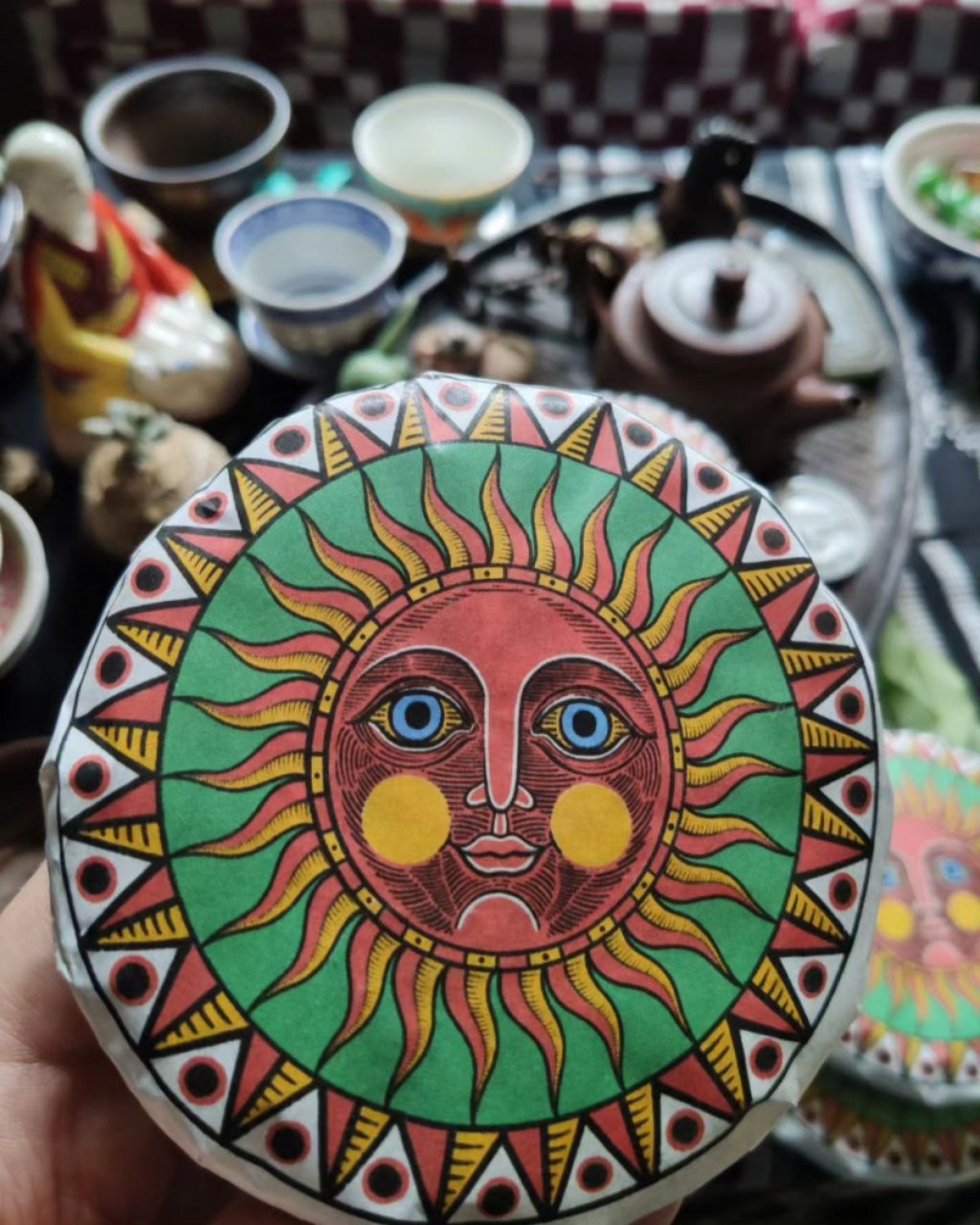 Червоний чай сонце