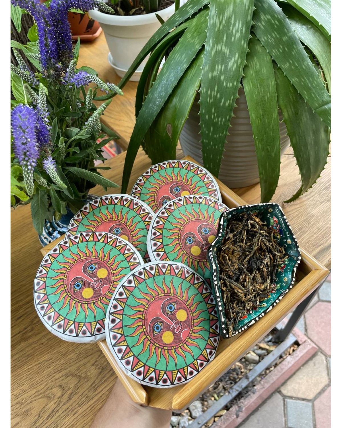 Червоний чай сонце