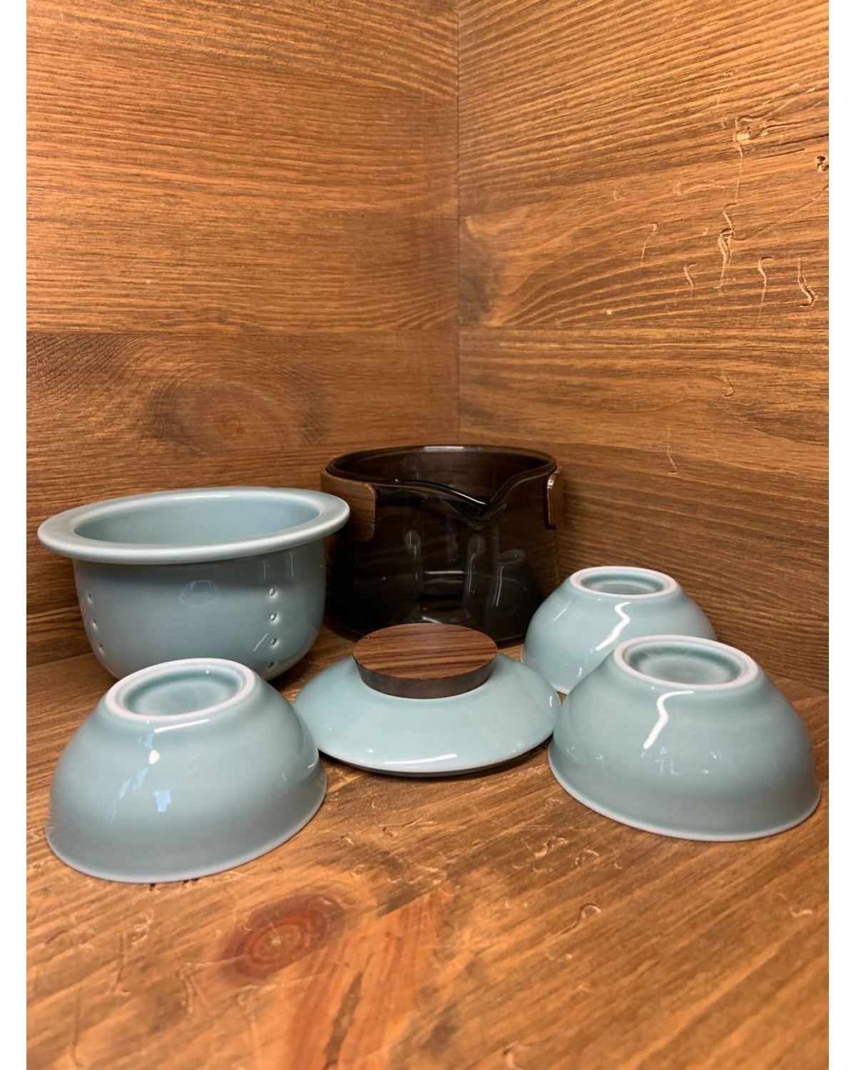 Похідний набір селадоновий