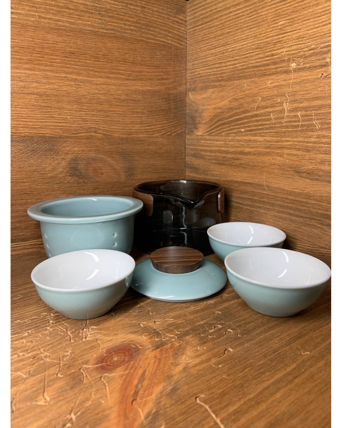 Похідний набір селадоновий