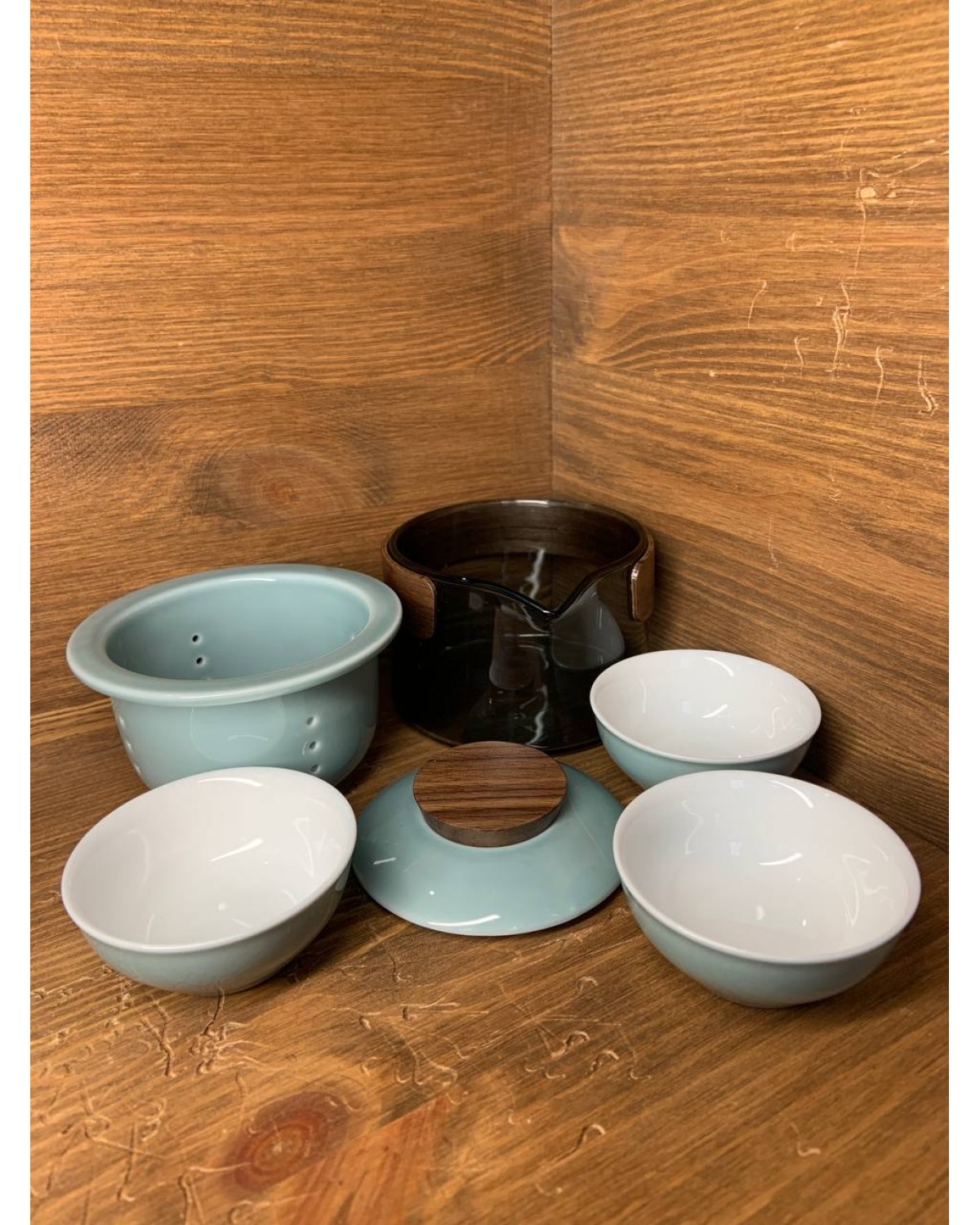 Похідний набір селадоновий