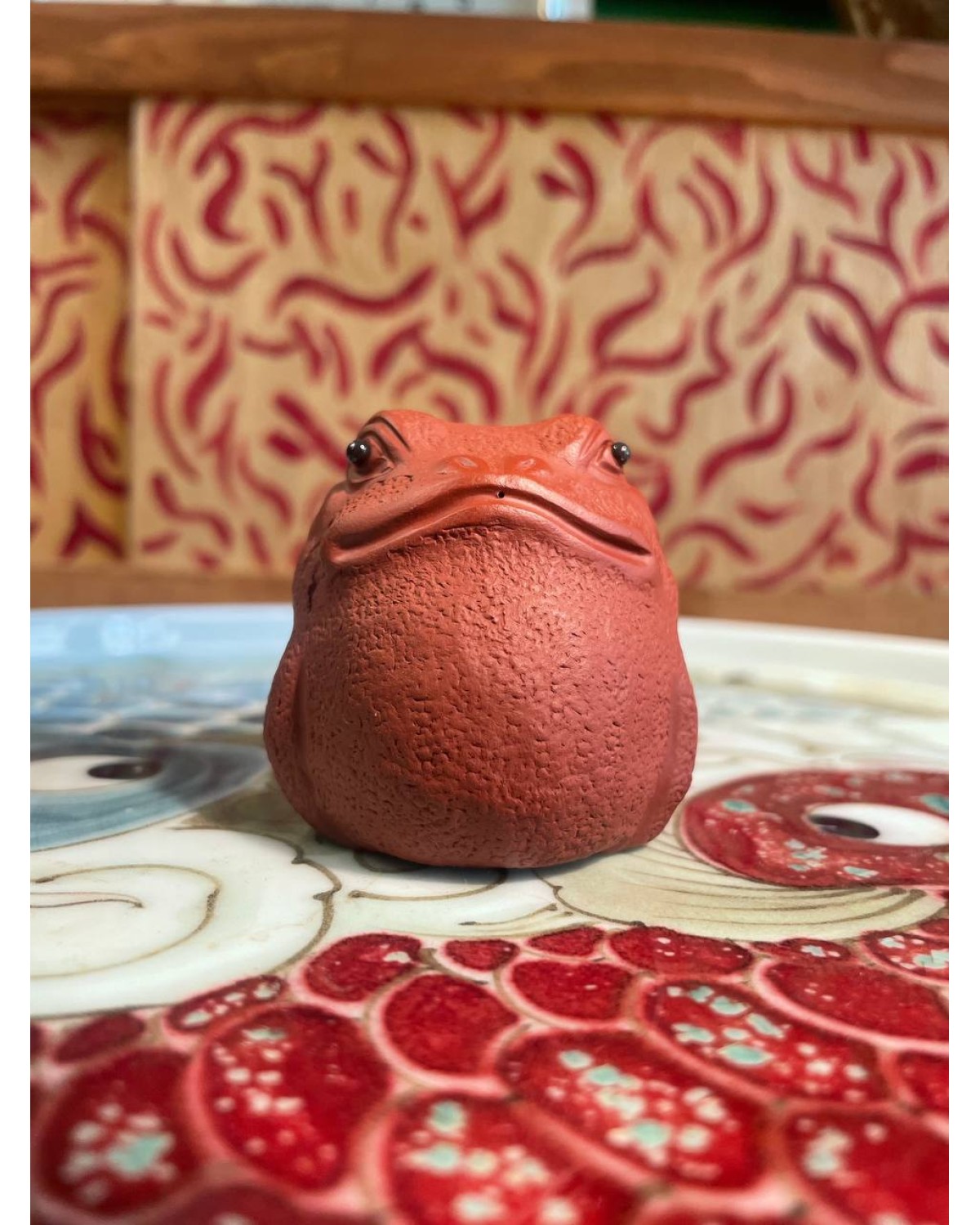 Трилапа жаба глина хуан ні