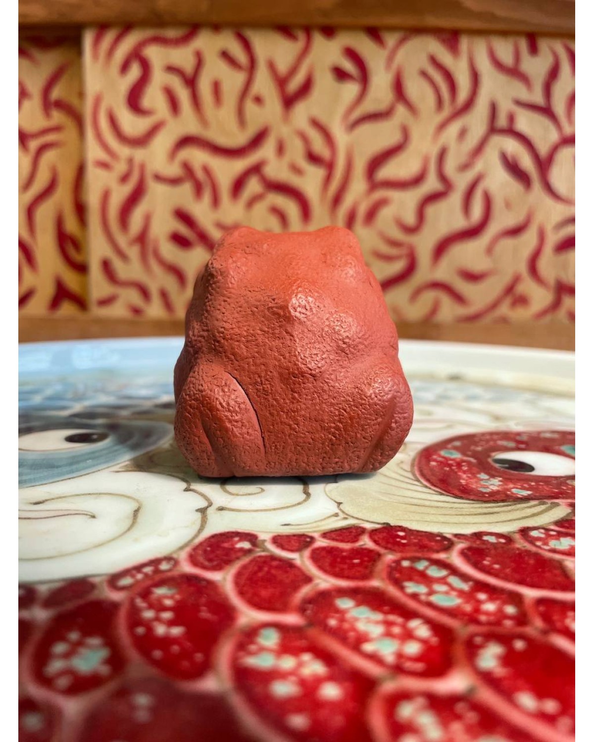 Трилапа жаба глина хуан ні