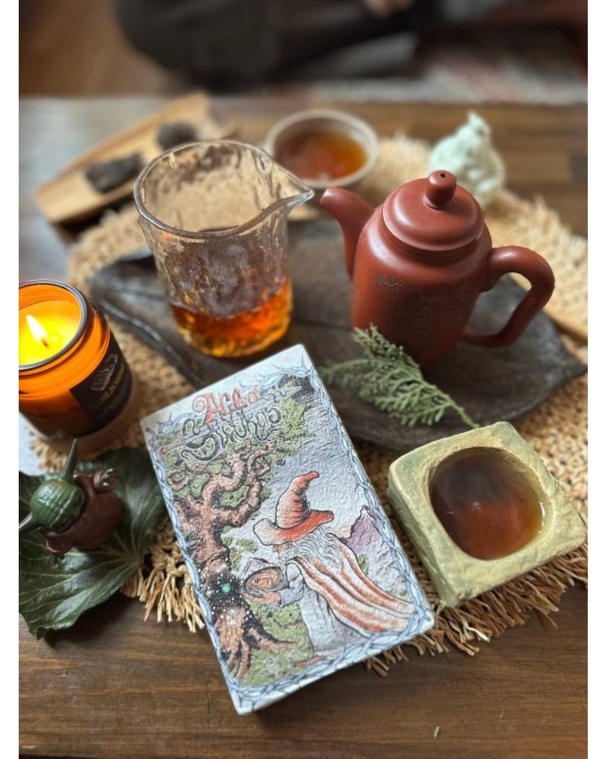 Червоний габа чай «Ace of Swords – The Magus”