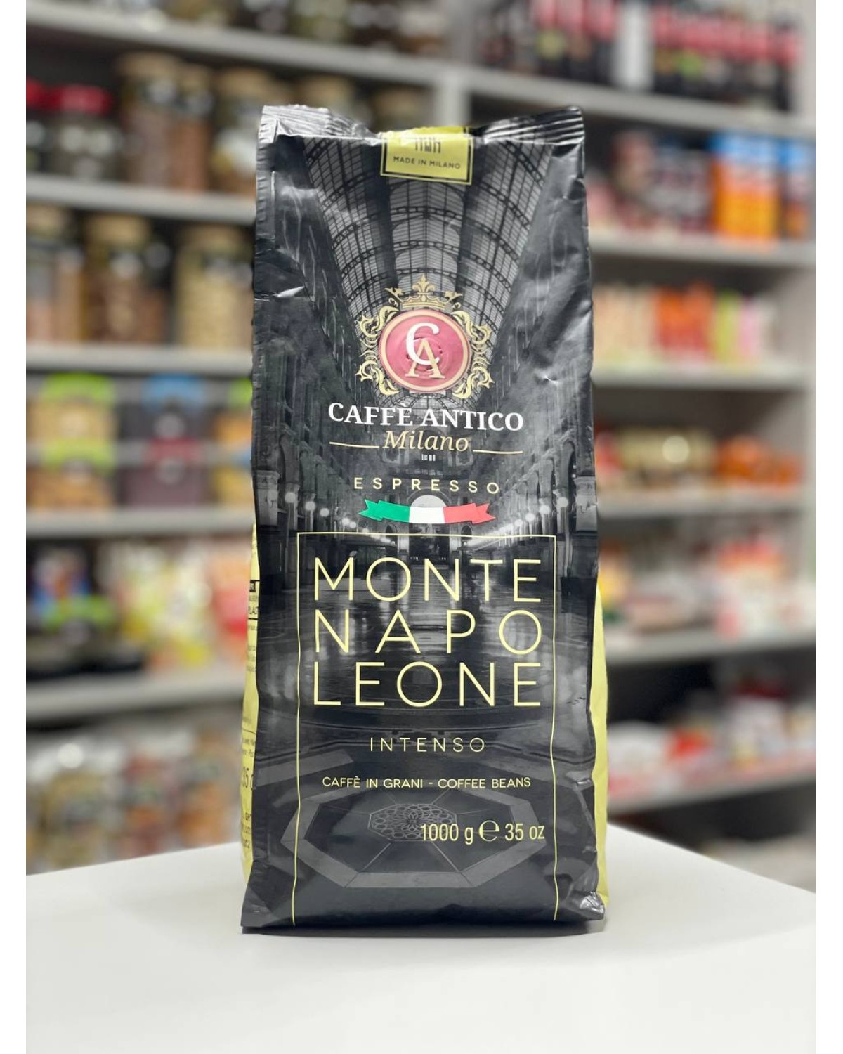 Кава в зернах Caffe Antico Monte Napoleone 1 кг