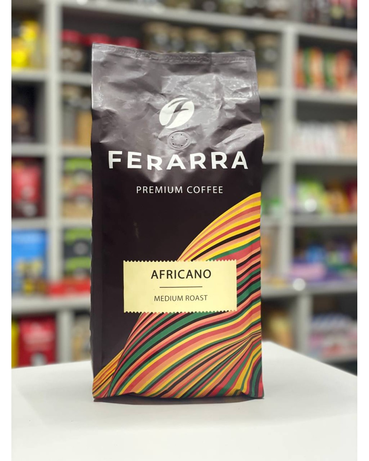 Кава в зернах Ferarra Africano 100% арабіка 1кг