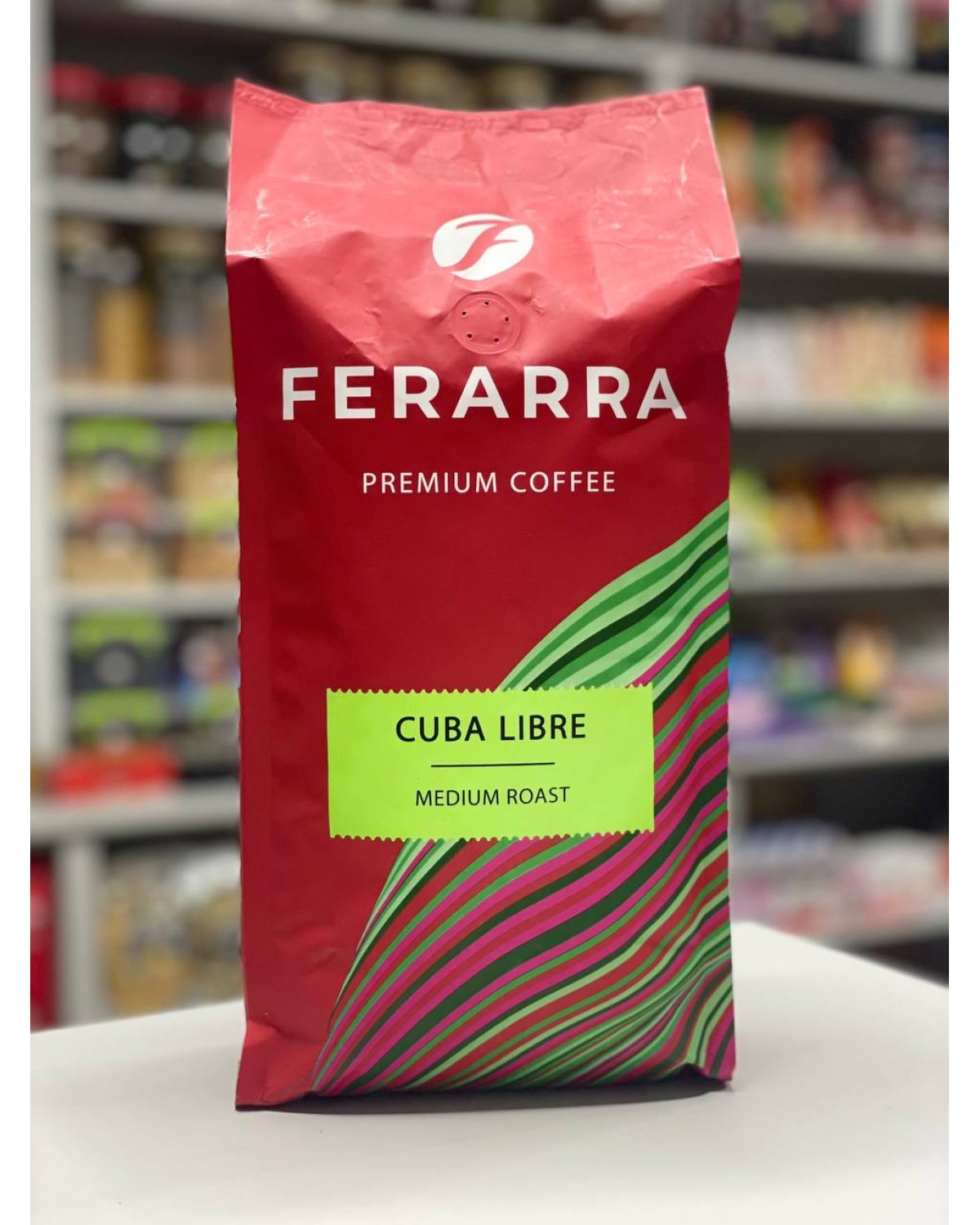 Кава в зернах Ferarra Cuba Libre 100% арабіка 1кг