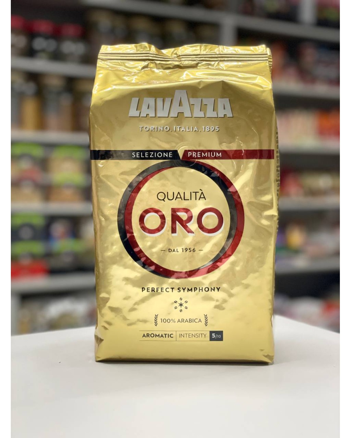 Кава в зернах Lavazza Qualità Oro 100% арабіка 1кг