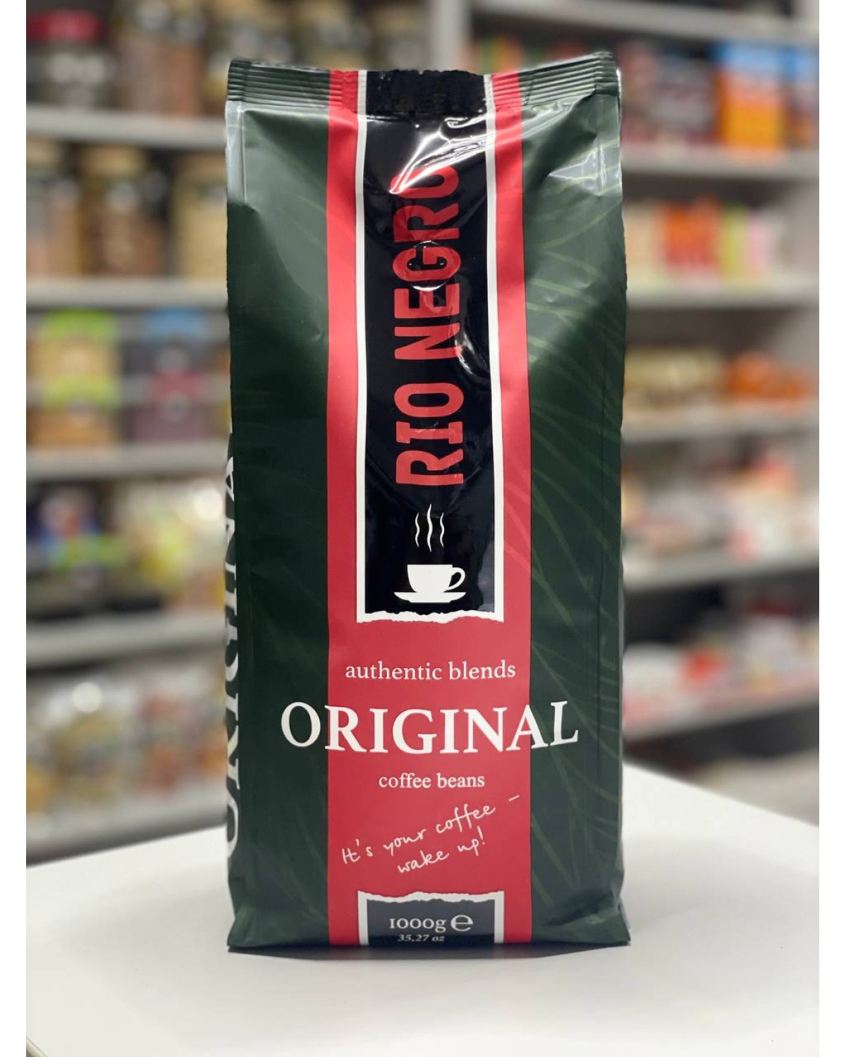 Кава в зернах Rio Negro Original 30% арабіка / 70% робуста 1 кг