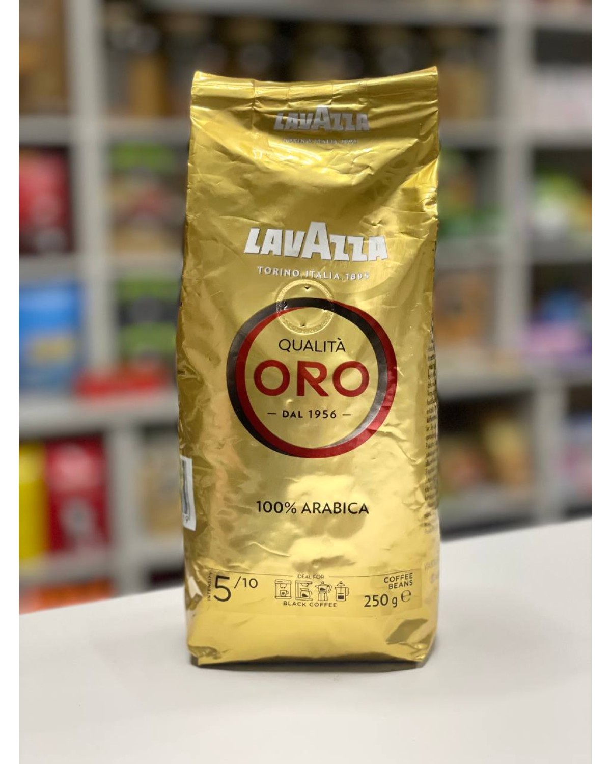 Кава в зернах Lavazza Oro 100% арабіка 250 г