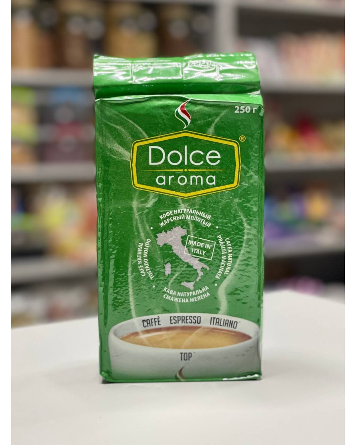 Кава мелена Dolce Aroma Top 70% арабіки / 30% робусти 250 г