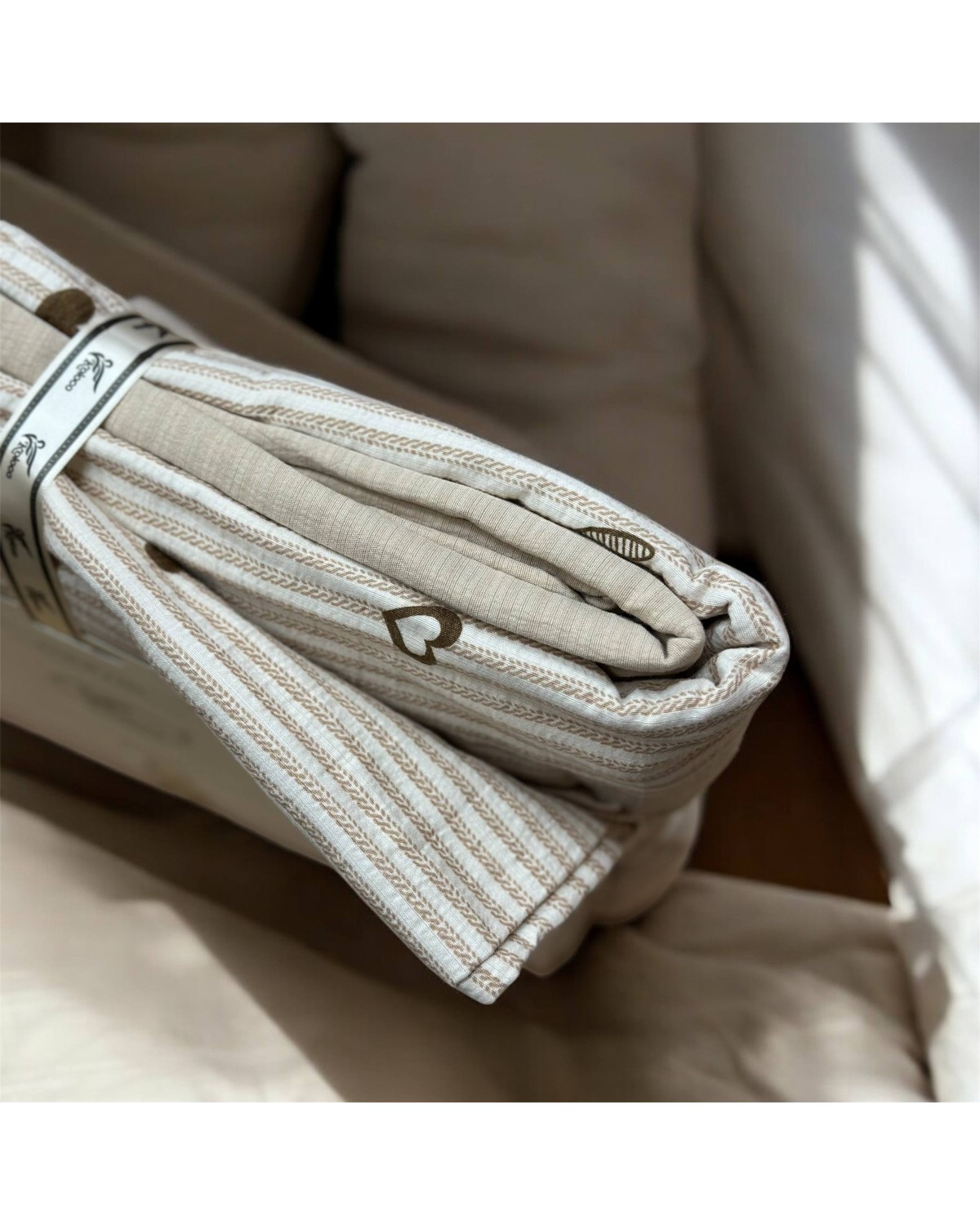 Комплект постільної білизни Koloco з мусліну