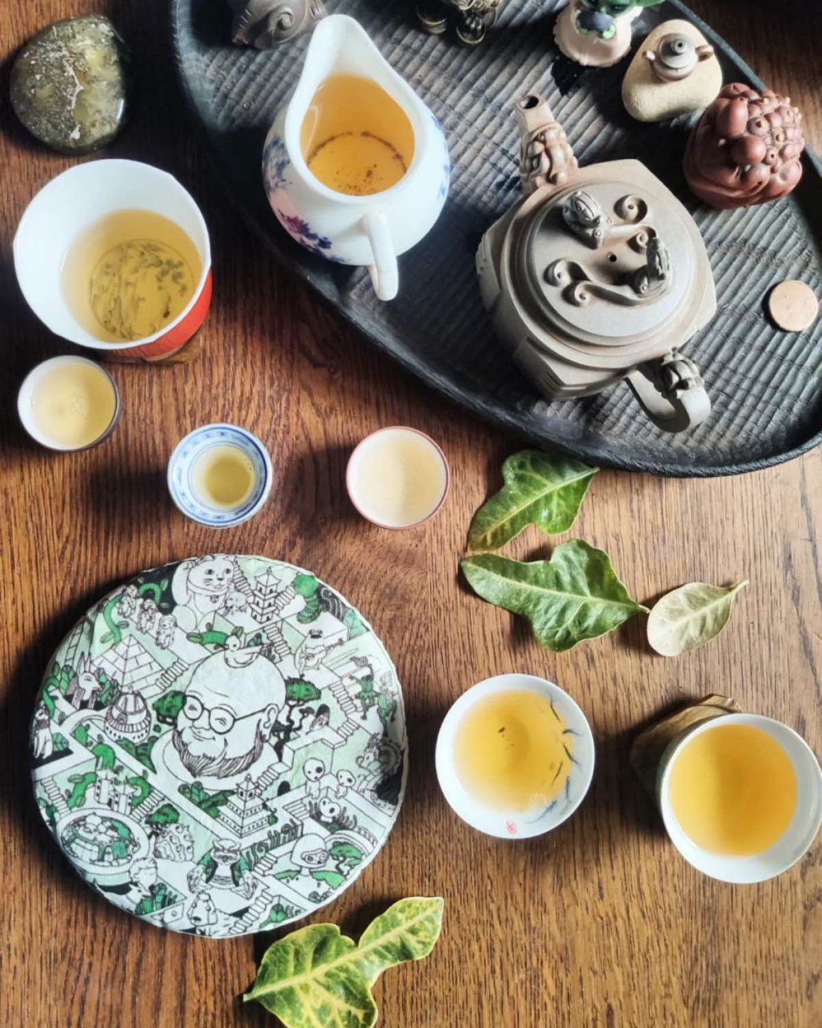 Чай Шен пуер лабіринт Чай Шен пуер лабіринт