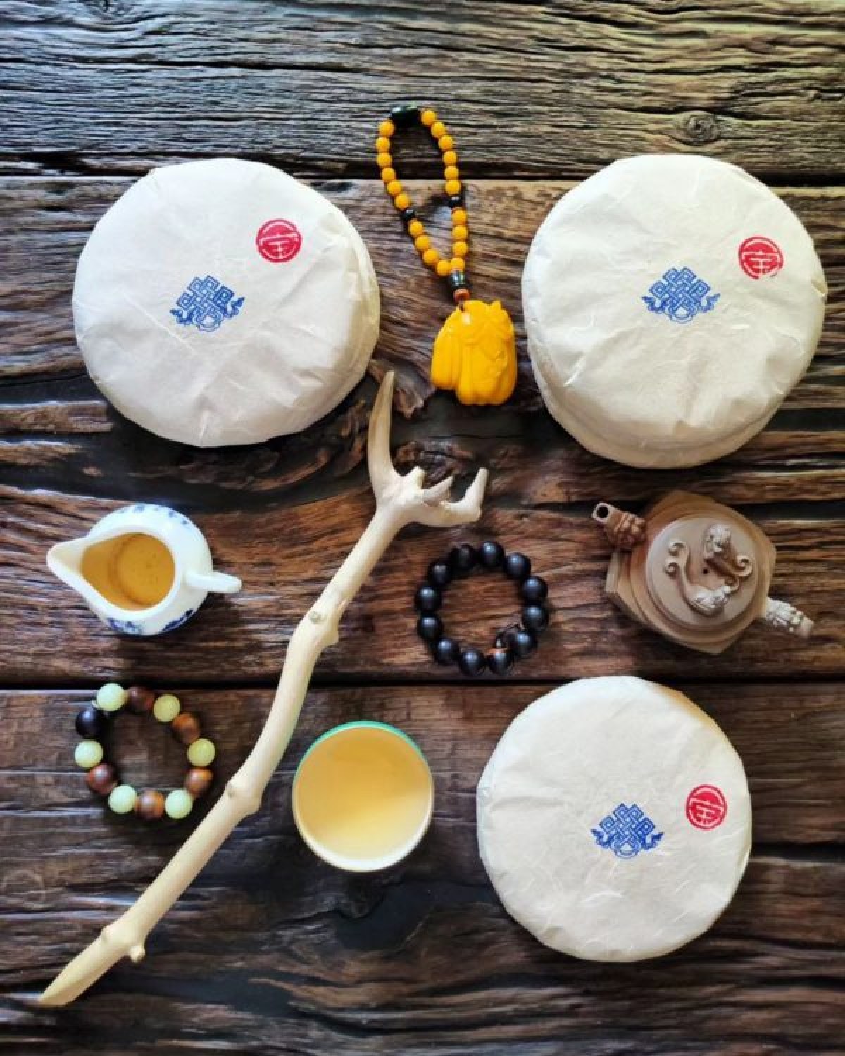 Чай Шен пуер “нескінченний вузол”