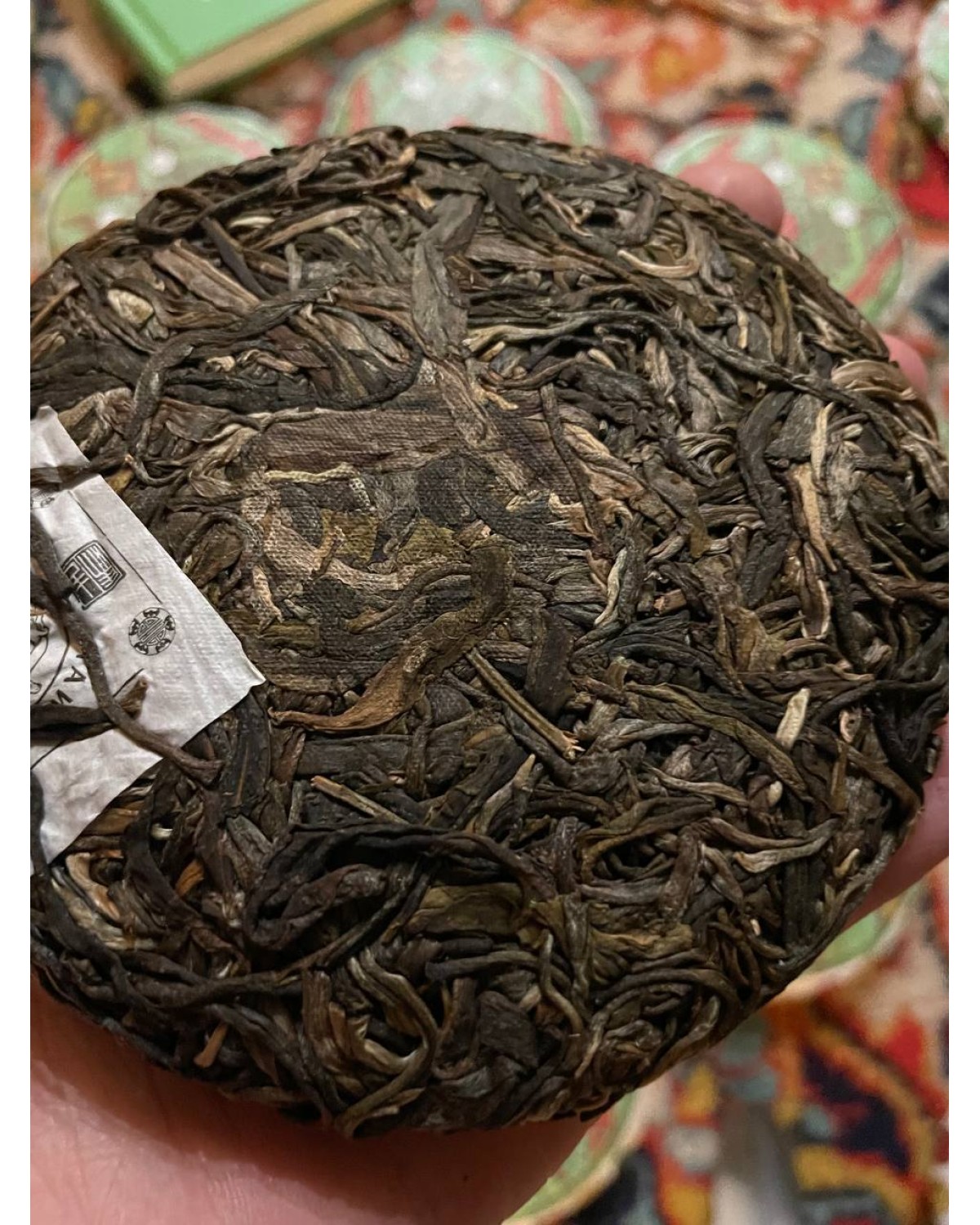 Чай Шен пуер гудзик Чай Шен пуер гудзик