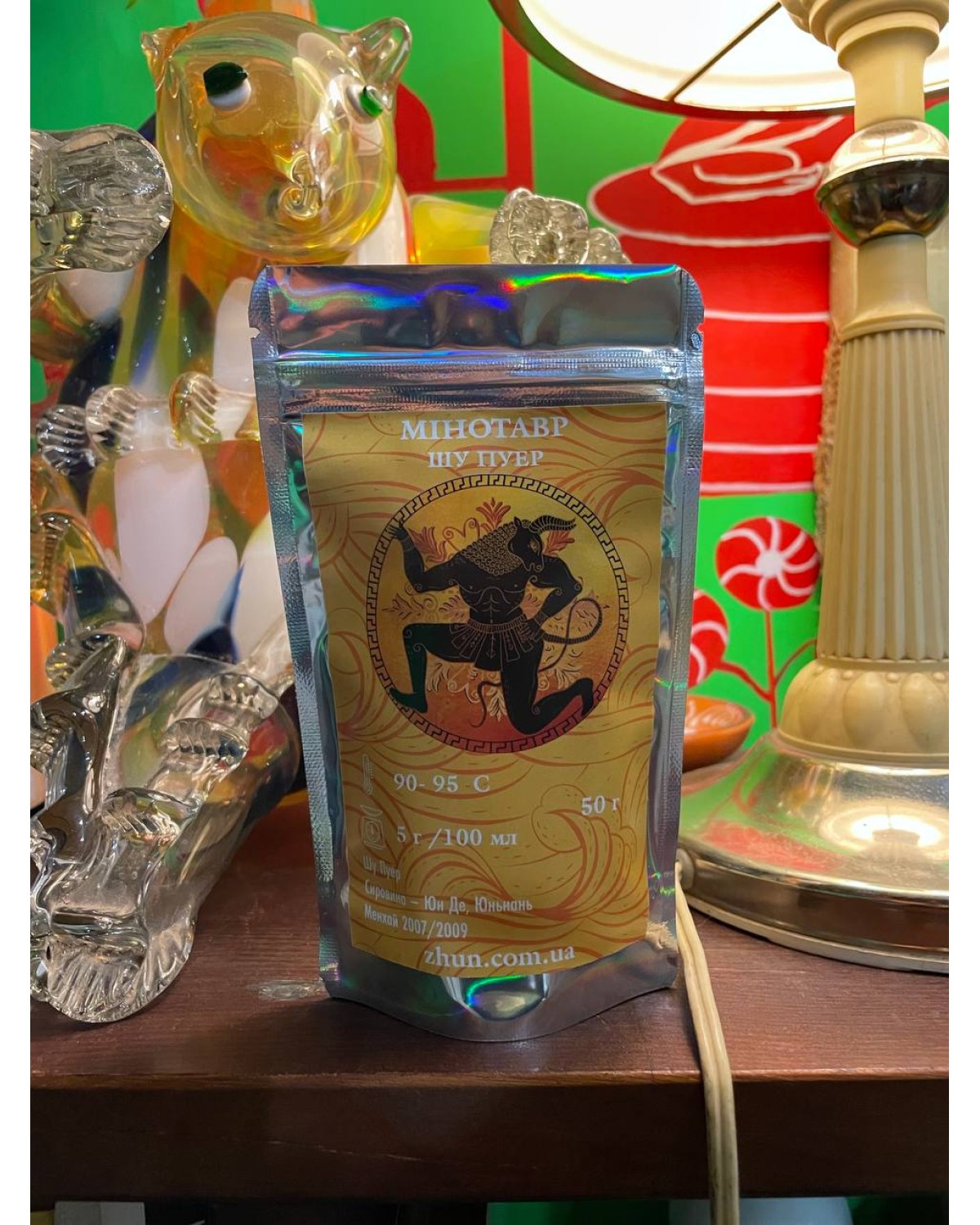 Чай Шу пуер мінотавр 50г