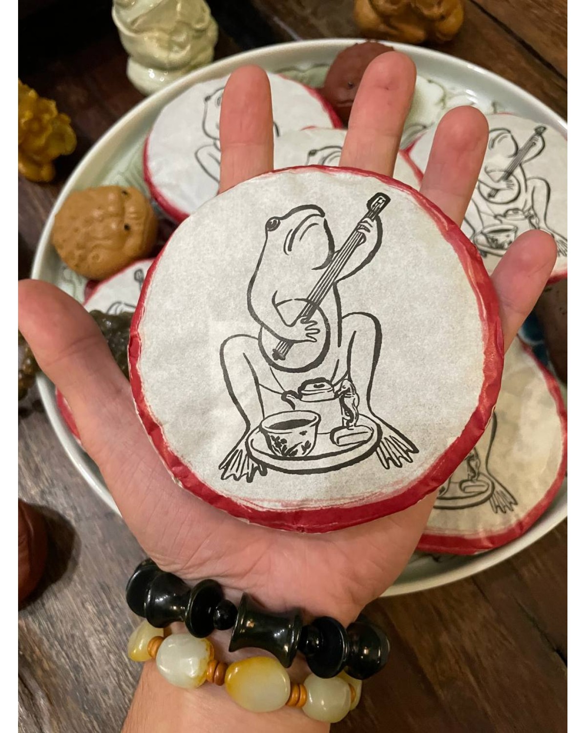 Чай Шу пуер чайна жаба