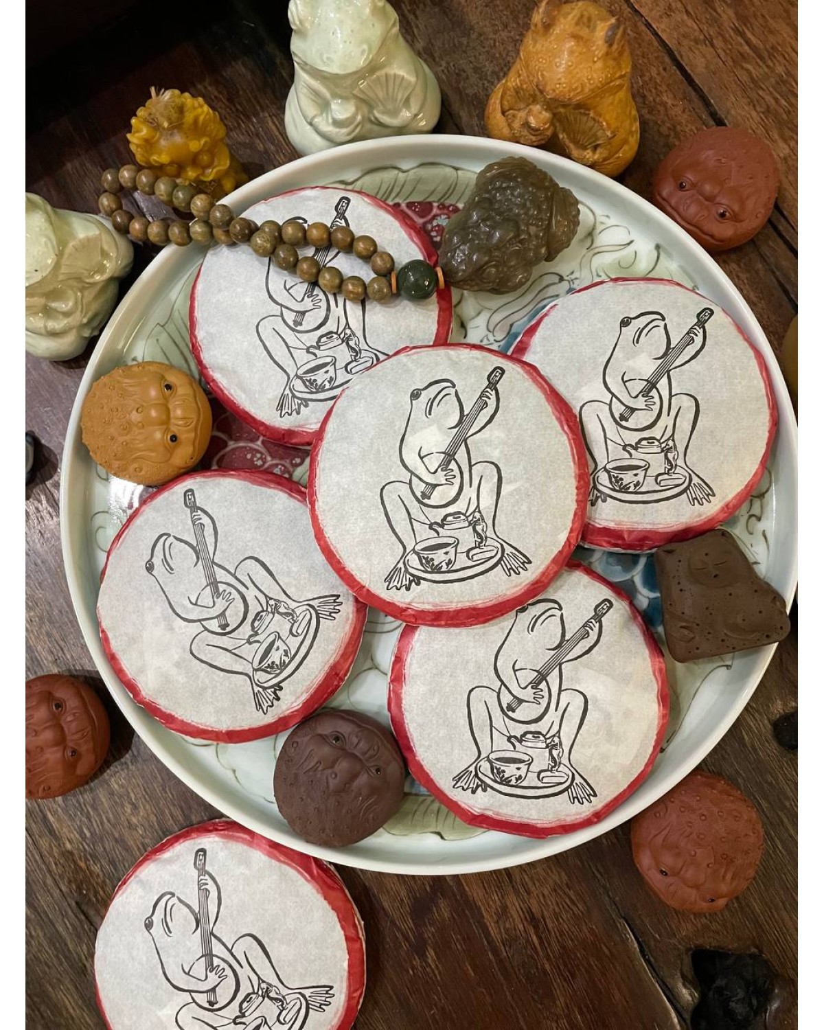 Чай Шу пуер чайна жаба Чай Шу пуер чайна жаба