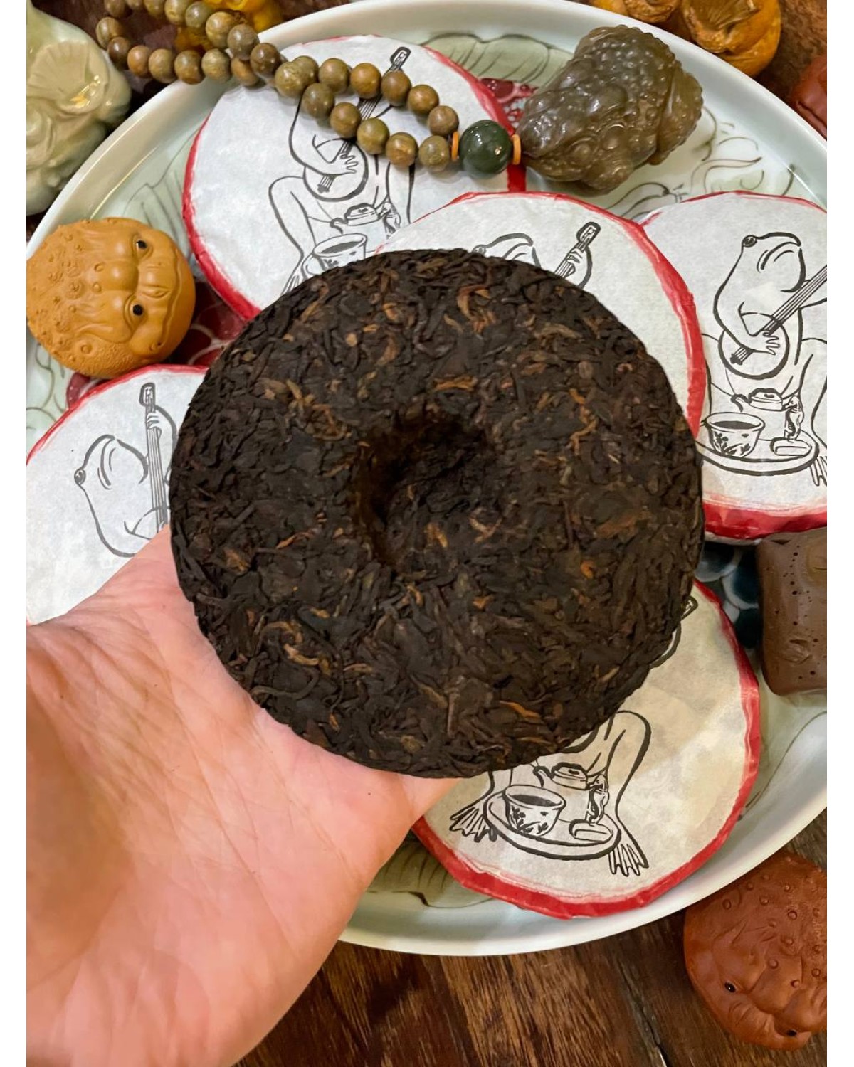 Чай Шу пуер чайна жаба Чай Шу пуер чайна жаба