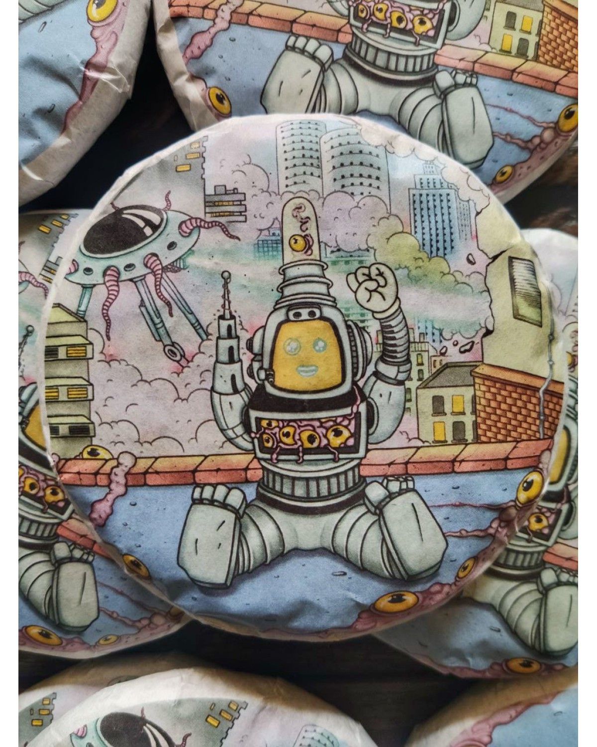 Чай Шу пуер DRITEANKERS FROM OUTER SPACE / BAD ROBOT