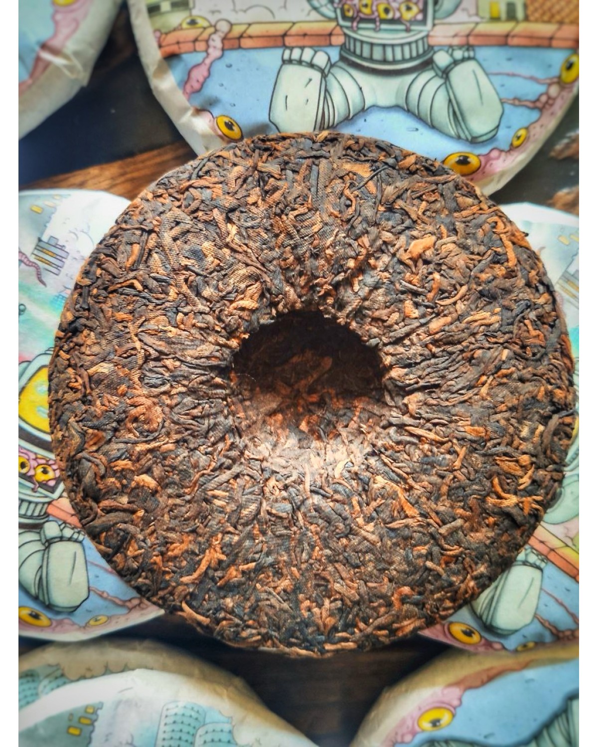 Чай Шу пуер DRITEANKERS FROM OUTER SPACE / BAD ROBOT