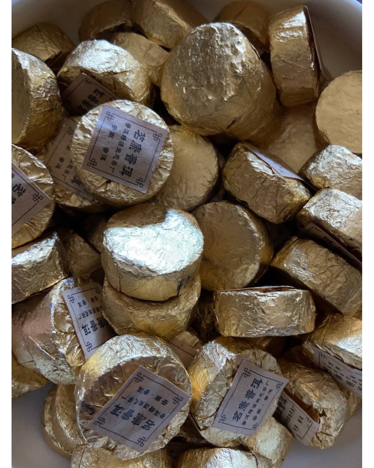 Порційний шу пуер фабрики мін кан